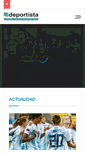 Mobile Screenshot of ladeportista.com.ar